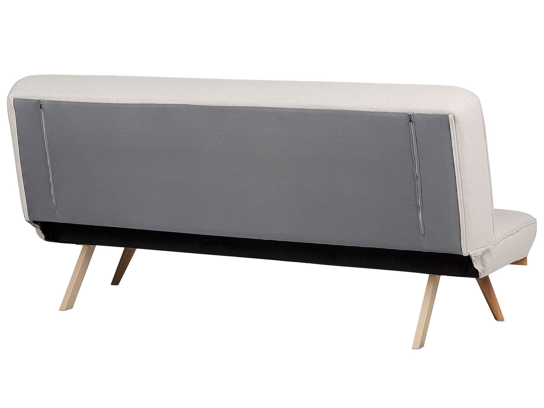 Fabric Sofa Bed Beige KALFAFELL