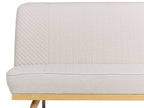 Fabric Sofa Bed Beige KALFAFELL
