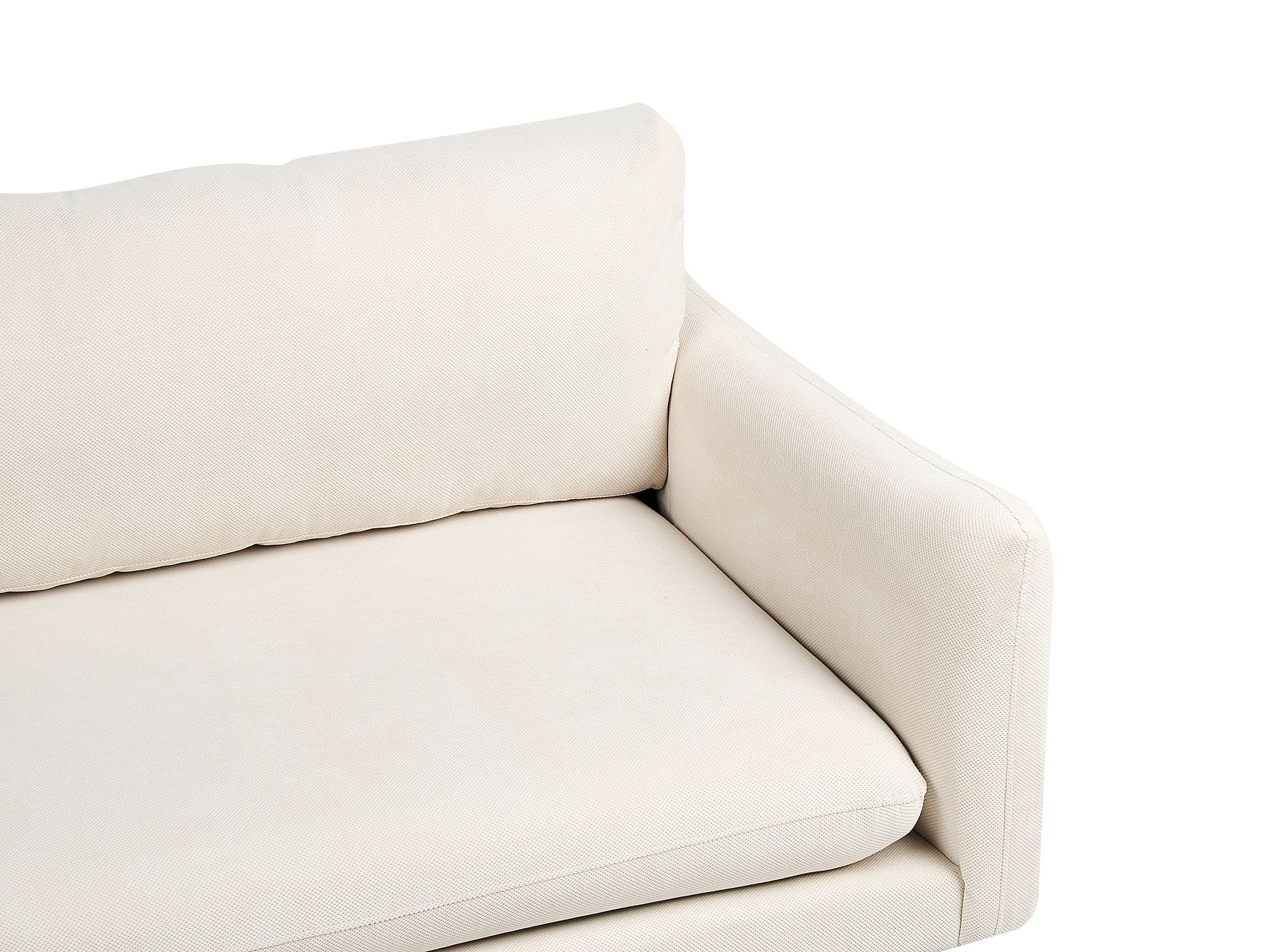 Corner Sofa VINTERBRO Fabric Light Beige 4 Seater Right Hand