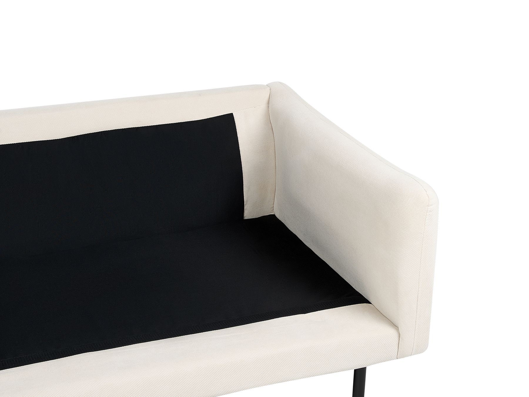Corner Sofa VINTERBRO Fabric Light Beige 4 Seater Right Hand