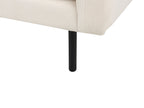Corner Sofa VINTERBRO Fabric Light Beige 4 Seater Right Hand