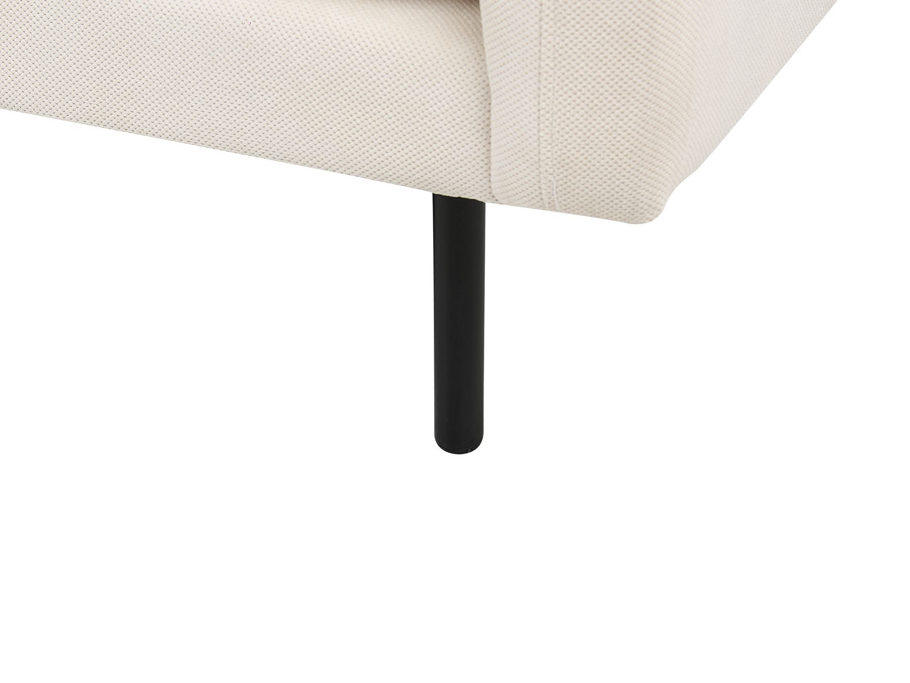 Corner Sofa VINTERBRO Fabric Light Beige 4 Seater Right Hand