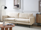 3 Seater Fabric Sofa Light Beige VINTERBRO