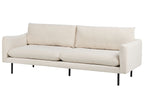 3 Seater Fabric Sofa Light Beige VINTERBRO