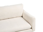 3 Seater Fabric Sofa Light Beige VINTERBRO