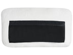 3 Seater Boucle Sofa White TROSA