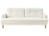 3 Seater Fabric Sofa Off-White