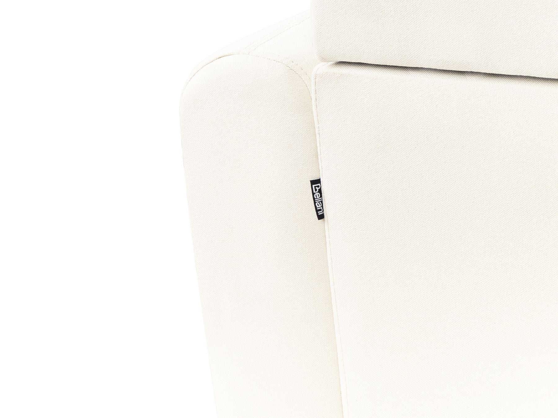 3 Seater Fabric Sofa Off-White TUVE