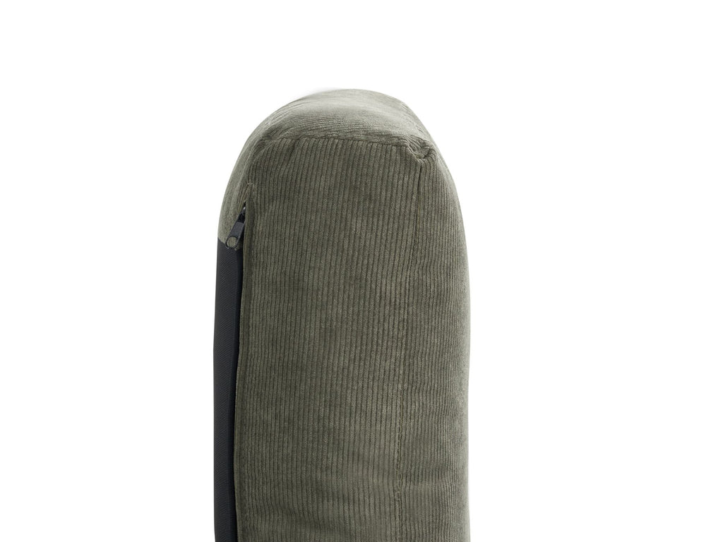 2 Seater Corduroy Sofa Dark Green TUVE