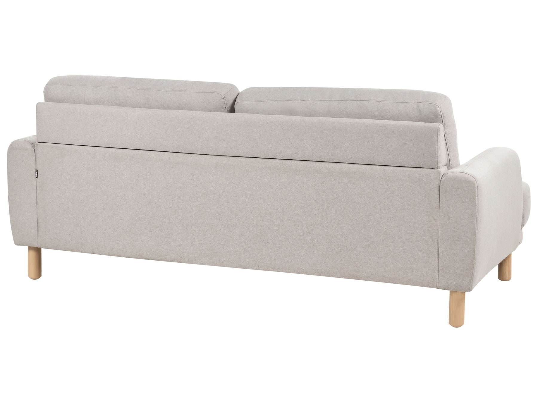 3 Seater Fabric Sofa Taupe TUVE
