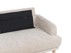 2 Seater Boucle Sofa Beige TUVE