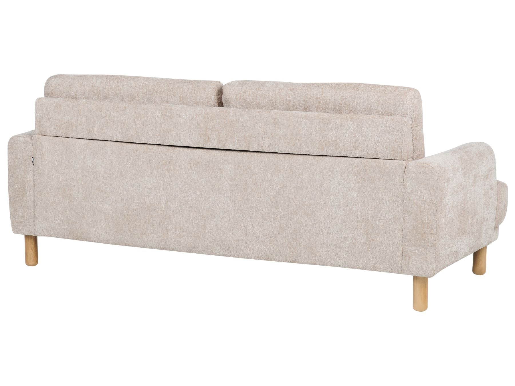 3 Seater Boucle Sofa Beige TUVE