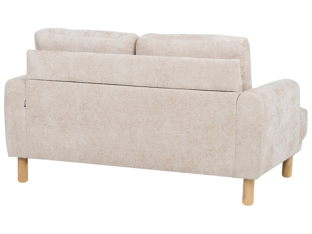 2 Seater Boucle Sofa Beige TUVE
