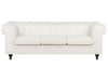 3 Seater Fabric Sofa Off-White