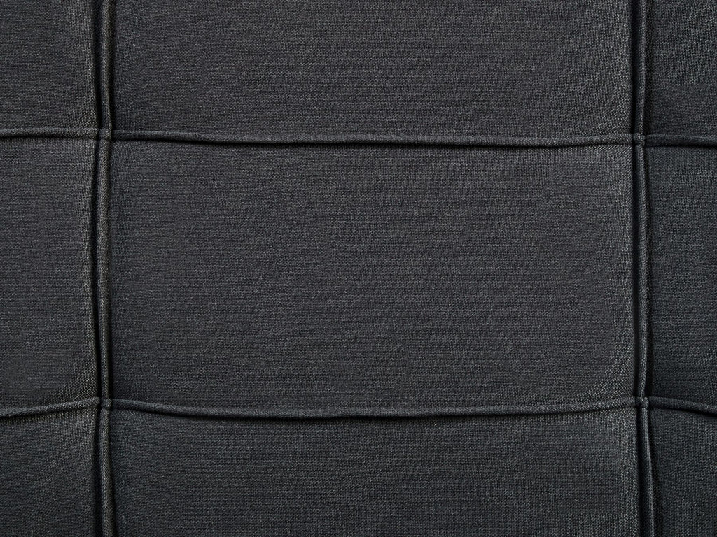 Sofa Bed RONNE Fabric Black 3 Seater