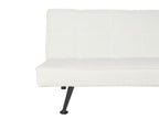 Sofa Bed HASLE Boucle White 3 Seater
