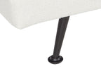 Sofa Bed HASLE Boucle White 3 Seater