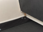 Sofa Bed VEHKOO Fabric Off-White 3 Seater