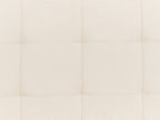 Sofa Bed VEHKOO Fabric Off-White 3 Seater
