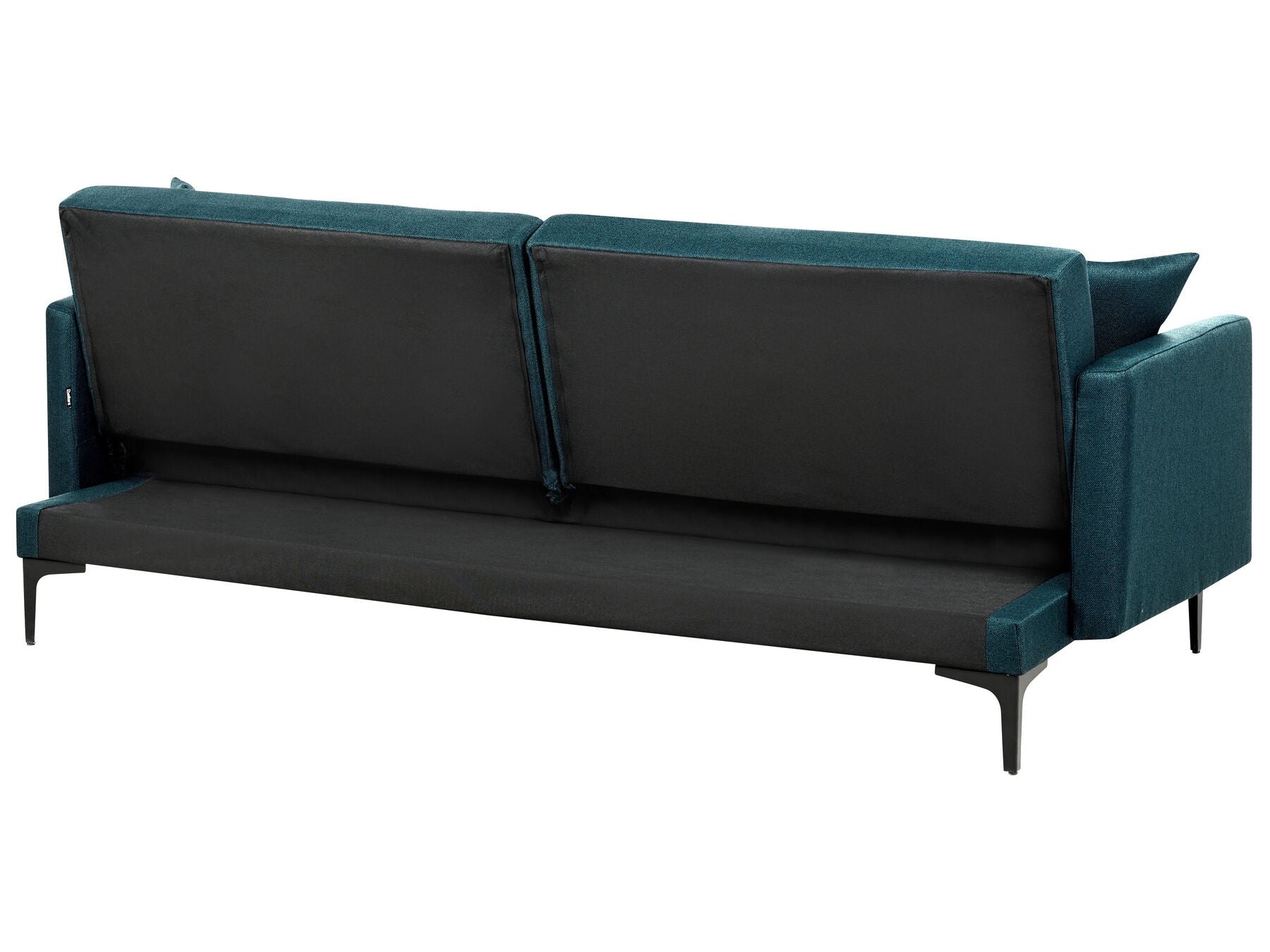 Sofa Bed LUCAN Fabric Blue 3 Seater