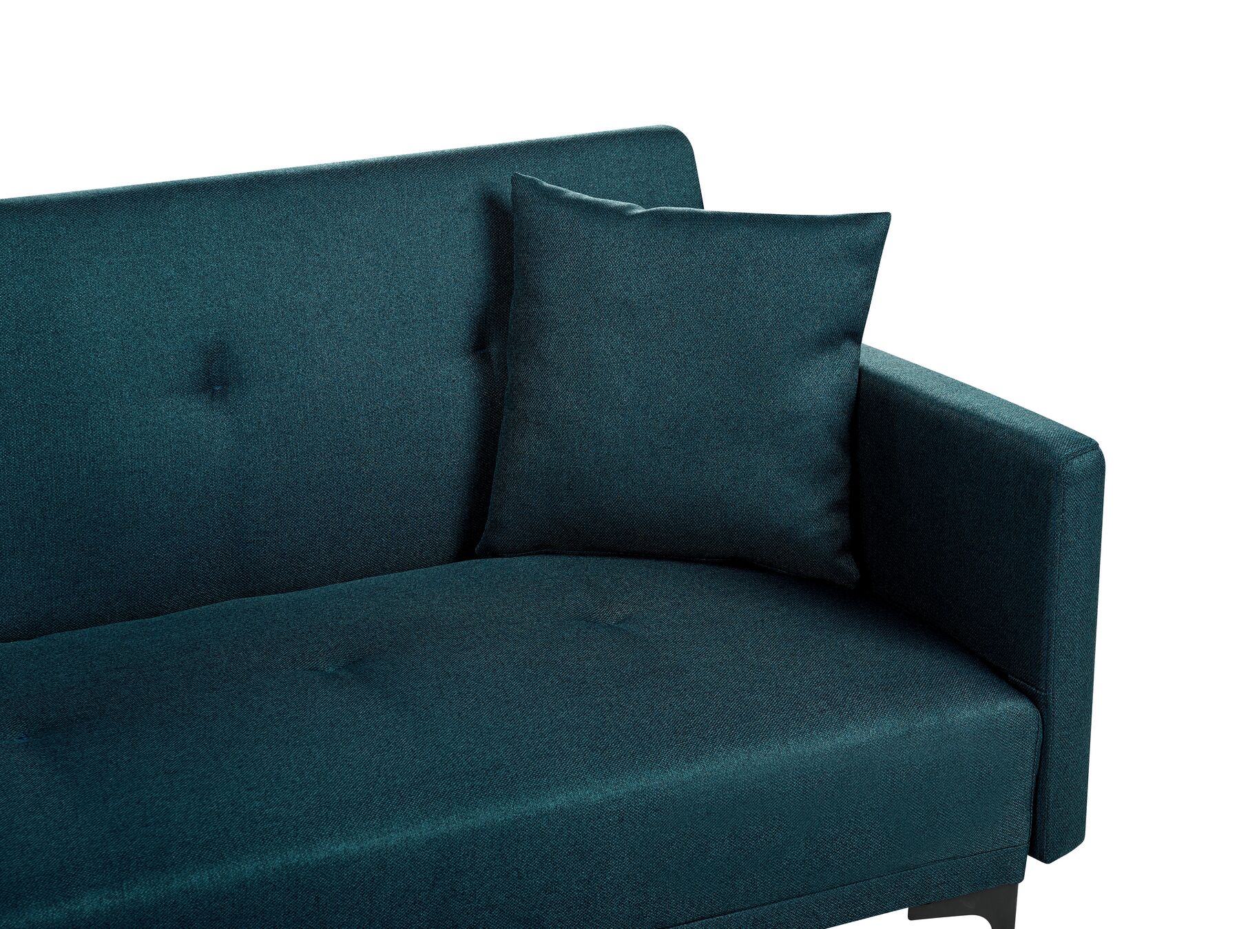 Sofa Bed LUCAN Fabric Blue 3 Seater