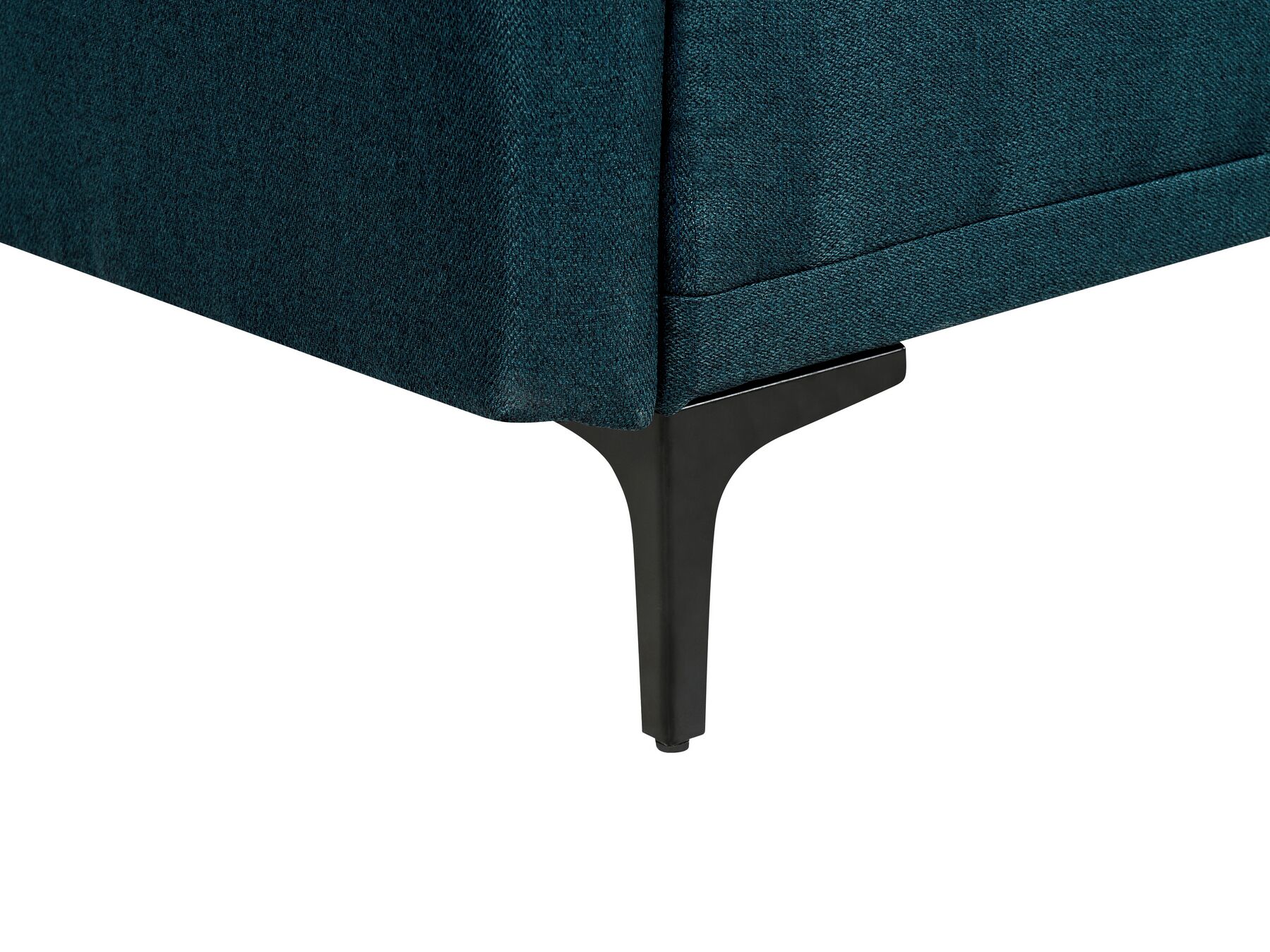 Sofa Bed LUCAN Fabric Blue 3 Seater
