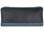 Right Hand Fabric Corner Sofa Blue GLOSLI