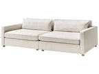 3 Seater Boucle Sofa Off-White VINSTRA
