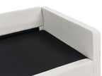 3 Seater Boucle Sofa Off-White VINSTRA