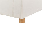 3 Seater Boucle Sofa Off-White VINSTRA