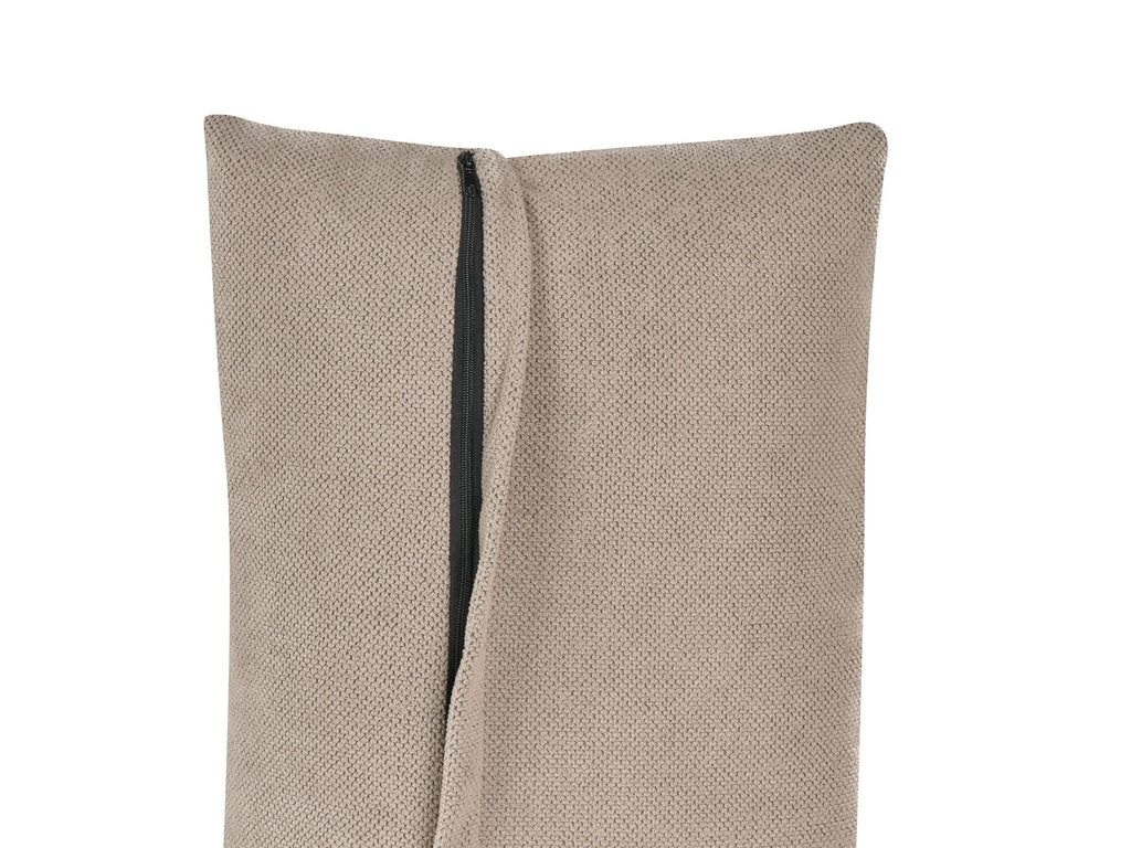 3 seater fabric sofa taupe vinstra
