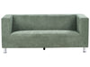 3 Seater Fabric Sofa Green