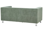 3 Seater Fabric Sofa Green FLORO