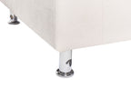 3 Seater Fabric Sofa White FLORO