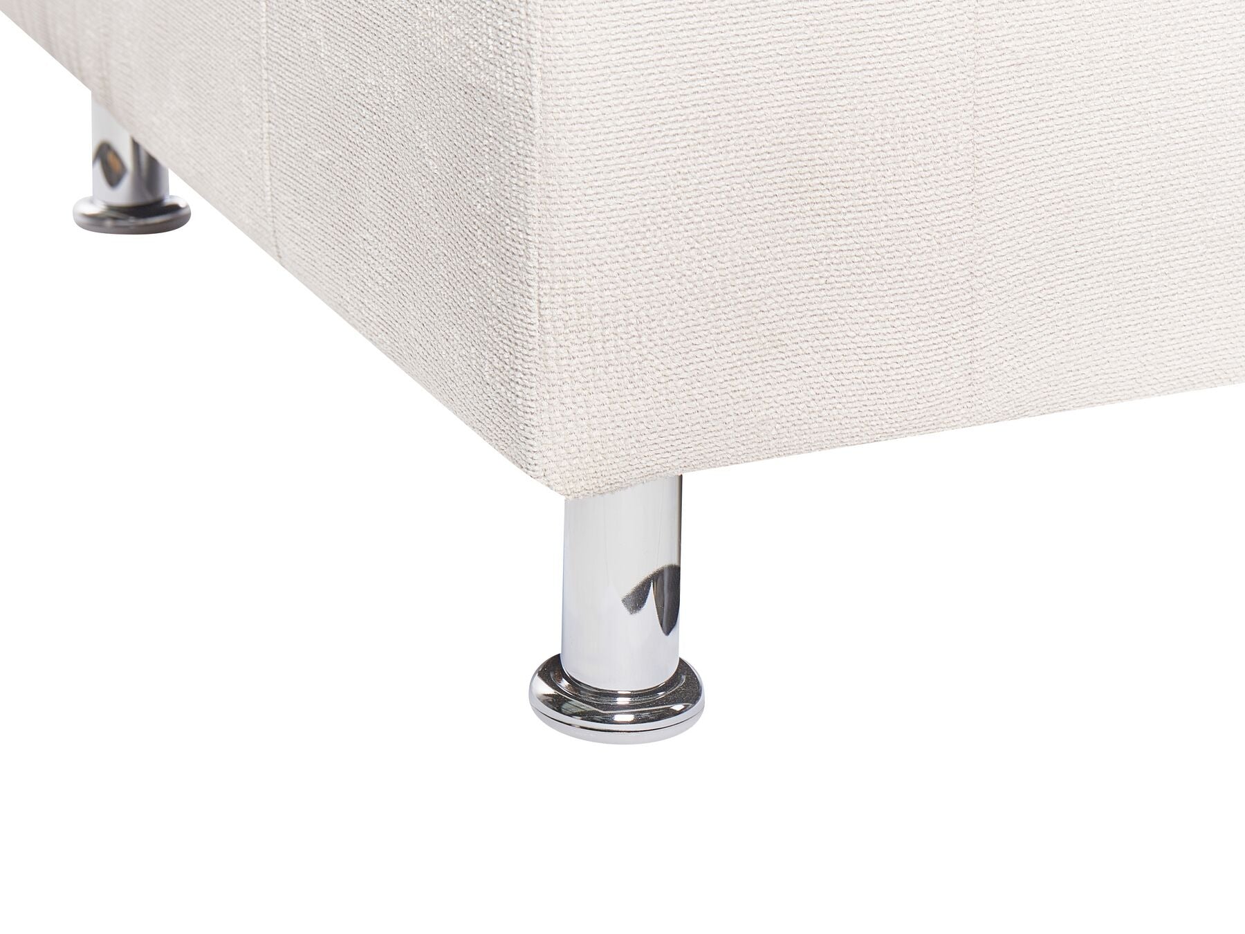 3 Seater Fabric Sofa White FLORO