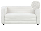 2 Seater Boucle Sofa Off-White HOFN