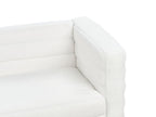 2 Seater Boucle Sofa Off-White HOFN