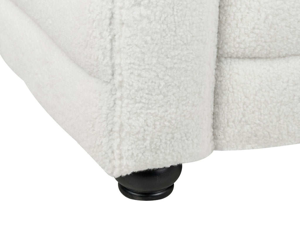 2 Seater Boucle Sofa Off-White HOFN