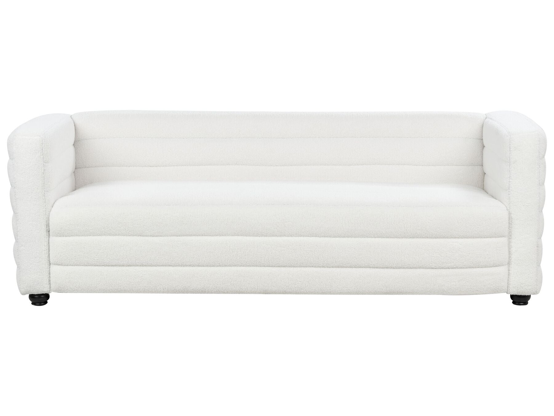 3 Seater Boucle Sofa Off-White HOFN