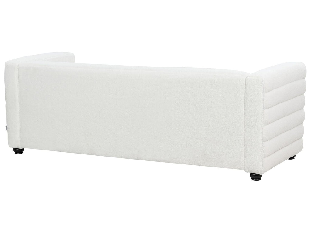 3 Seater Boucle Sofa Off-White HOFN