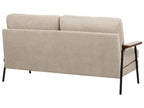 Fabric Sofa Taupe AKRANES