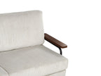 Corduroy Sofa Grey AKRANES