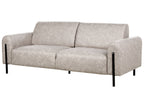 3 Seater Fabric Sofa Grey ASKIM