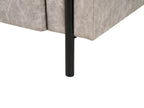 3 Seater Fabric Sofa Grey ASKIM
