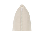 2 Seater Velvet Sofa Off-White EIKE