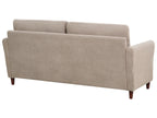 3 Seater Fabric Sofa with Storage Taupe MARE