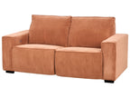 Jumbo Cord Electric Recliner Sofa Orange NUKARI