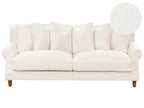 3 Seater Boucle Sofa Off-White EIKE