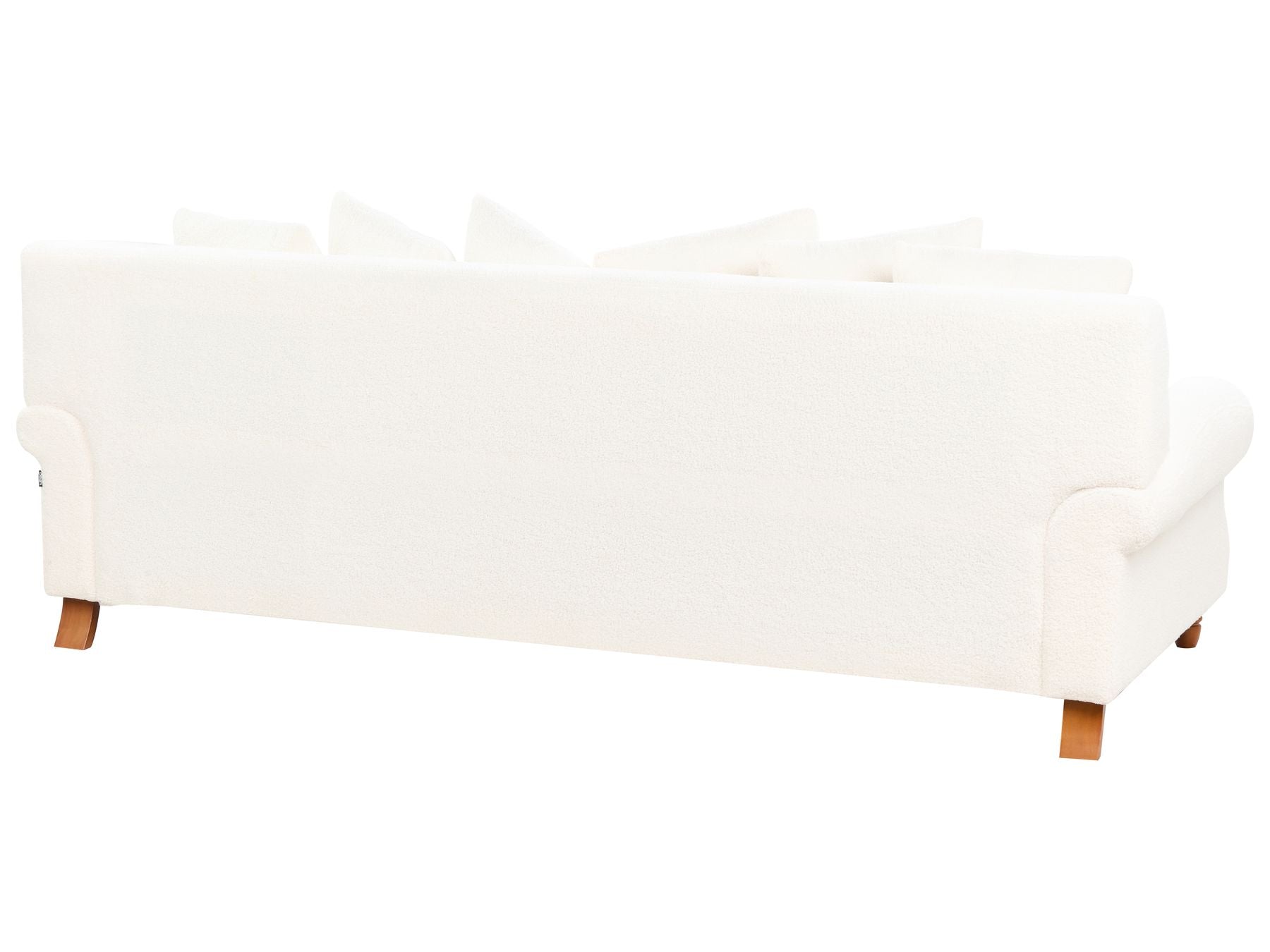 3 Seater Boucle Sofa Off-White EIKE