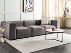 Modular Sofa FALSTERBO Velvet Dark Grey 3 Seater